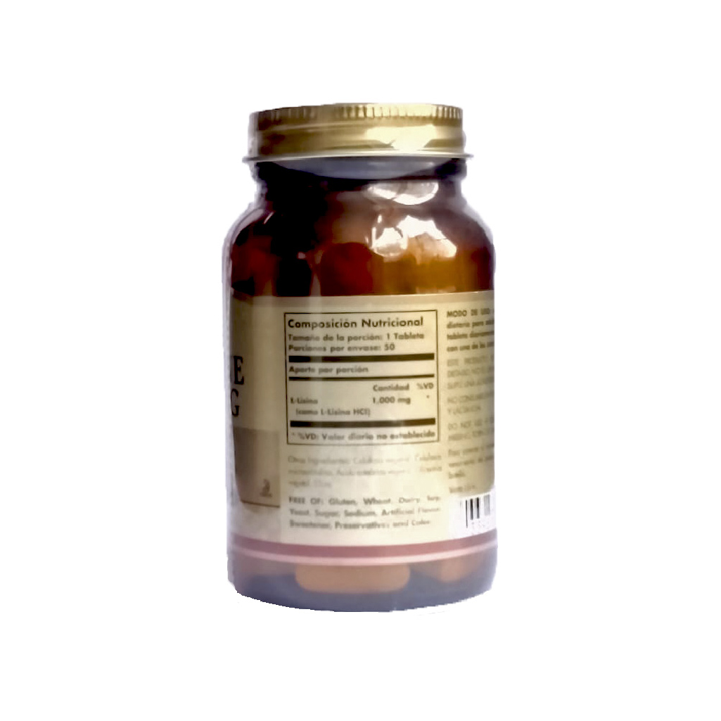 L-LYSINE 1000 MG X 50 TABS